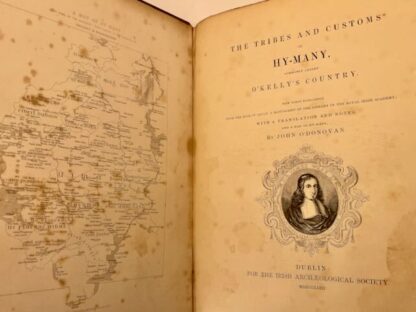 The Tribes and customs of Hy-Many, commonly called O'Kelly's country. Now first published from the Book of Lecan, a Manuscript in the Library of the Royal Irish Academy by John O’Donovan - Image 3