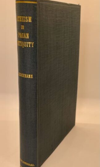 Atheism in Pagan Antiquity by A.B. Drachmann