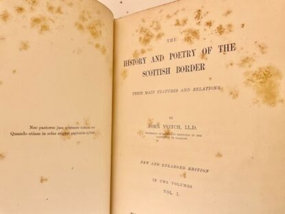 History and Poetry of the Scottish Border: Their Main Features and Relations by John Veitch - Image 4