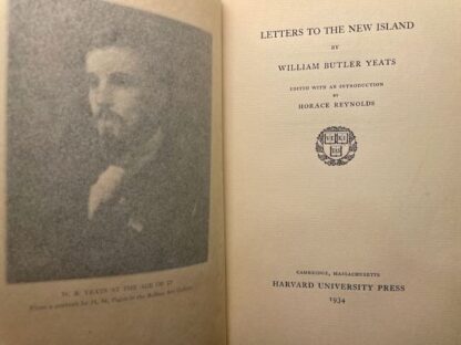 Letters to the New Island by William Butler Yeats - Image 5