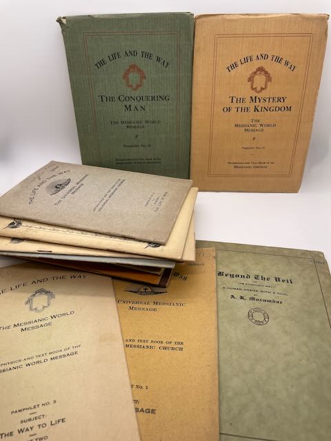 Collection of Lecture Booklets by early esoteric lecturer A. K. Mozumdar