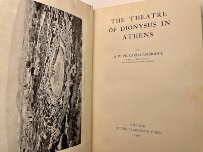 The Theatre of Dionysus in Athens by A. W. Pickard-Cambridge - Image 3