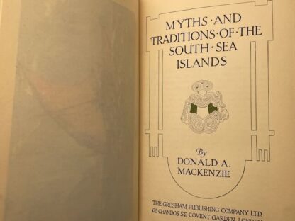 Myths and Traditions of the South Sea Islands by Donald A. MacKenzie - Image 4
