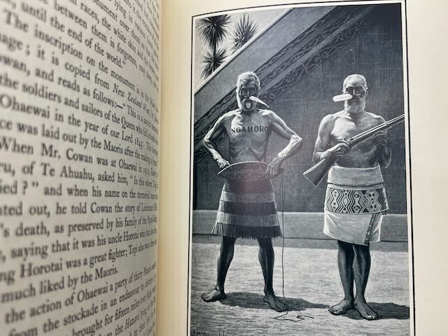 The Maori Past and Present: An Account of a Highly Attractive, Intelligent People, Their Doubtful Origin, Their Customs & Ways of Living, Art, Methods of Warfare, Hunting & Other Characteristics Mental & Physical by T. E. Donne - Image 3
