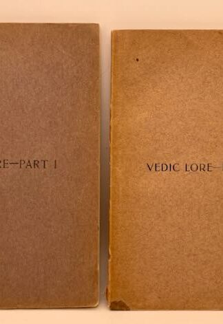 Vedic Lore edited by Pandit G. Krishna Sastri