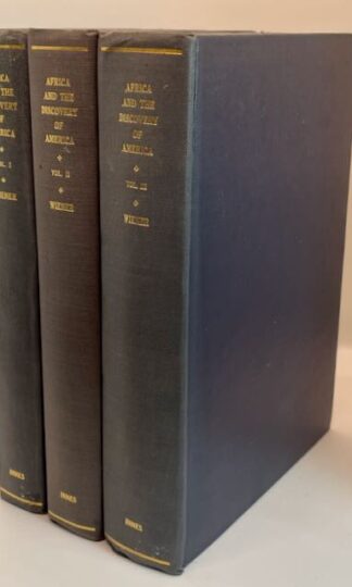 (Three Volume Set) Africa and the Discovery of America by Leo Wiener