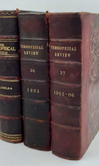 The Theosophical Review (formerly Lucifer) by H. P. Blavatsky, edited by Annie Besant and G. R. S. Mead