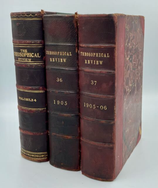 The Theosophical Review (formerly Lucifer) by H. P. Blavatsky, edited by Annie Besant and G. R. S. Mead