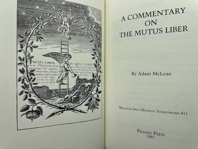 A Commentary on the Mutus Liber by Adam McLean - Image 6