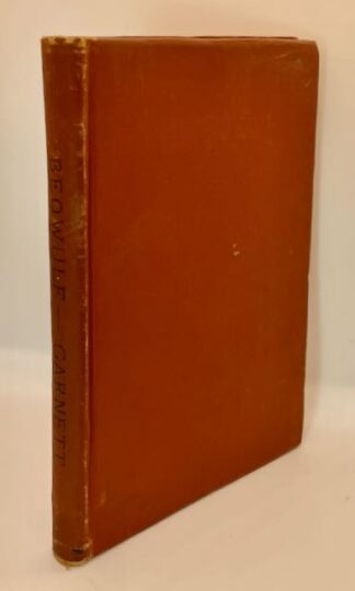 Beowulf: An Anglo-Saxon Poem, and The Fight at Finnsburg, translated by James M. Garnett